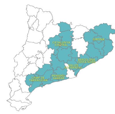 Mapa territoris CNO